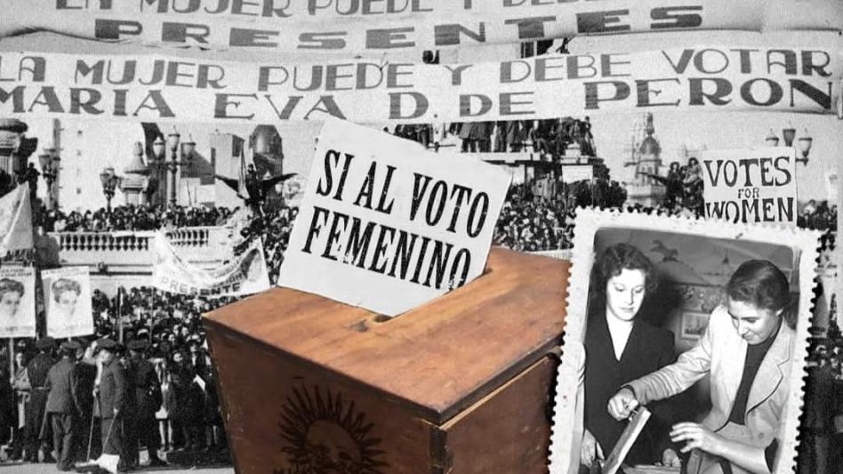 A Os De La Sanci N De La Ley De Voto Femenino